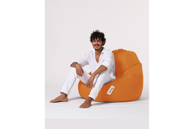 Hunny Sittsäck Utomhus 115 cm Orange - Utemöbler - Utestolar & fåtöljer - Sittsäckar