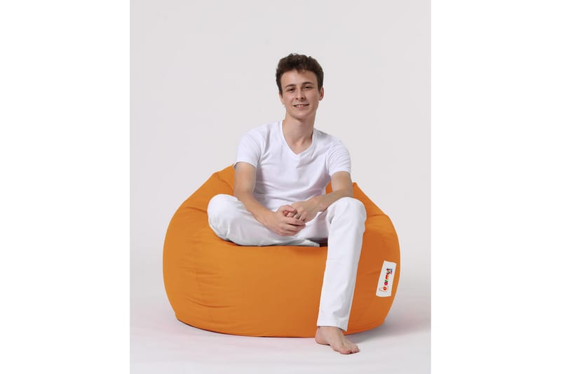 Hunny Sittsäck Utomhus 115 cm Orange - Utemöbler - Utestolar & fåtöljer - Sittsäckar