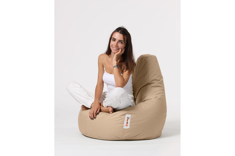 Vinna Sittsäck Utomhus 80 cm Beige - Utemöbler - Utestolar & fåtöljer - Sittsäckar