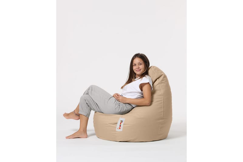 Vinna Sittsäck Utomhus 80 cm Beige - Utemöbler - Utestolar & fåtöljer - Sittsäckar