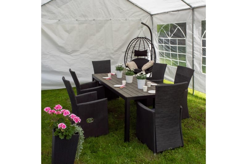 Lykke Partytält Premium 6x12 m - Grön - Partytält